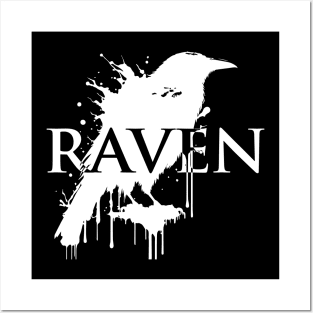 Black Raven Posters and Art